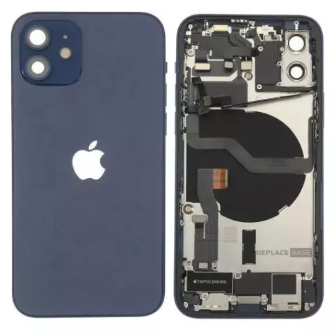 Back Housing With Parts | Original Pull / Reclaimed | iPhone 12 