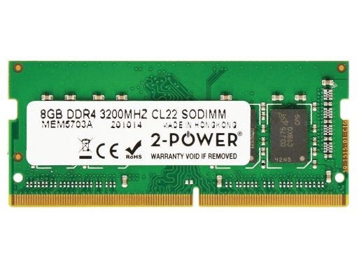 Buy 2-Power | RAM | 8GB | DDR4 | 3200MHz | CL22 | SODIMM Memory