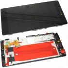 Ascend P8 Replacement LCD Touch Screen Assembly W/ Frame Black