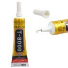 T8000 Adhesive Water Resistant Flexible Glue with Precision Applicator Tip 15ML
