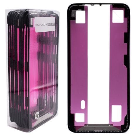 (10 Pack) For iPhone 11 Pro Max | LCD Supporting Frame / Bezel Chassis With Adhesive | Screen Refurbishment