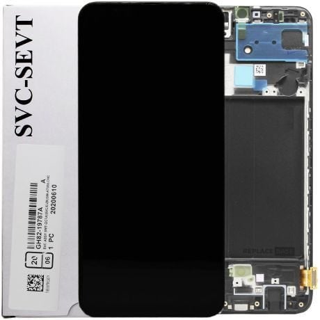 Genuine Samsung A70 / A705 | Replacement AMOLED Touch Screen Assembly With Chassis | Service Pack | GH82-19747A