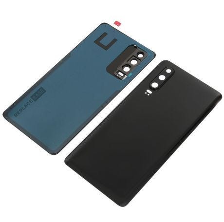 For Huawei P30 | Replacement Battery Cover / Rear Panel With Camera Lens | Black |