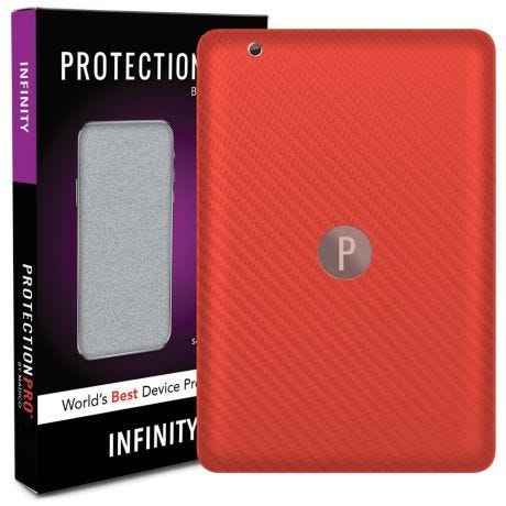 ProtectionPro Infinity Series | Carbon Fiber Device Body Armour | Medium | Fortunate Red Carbon | 10 Pack