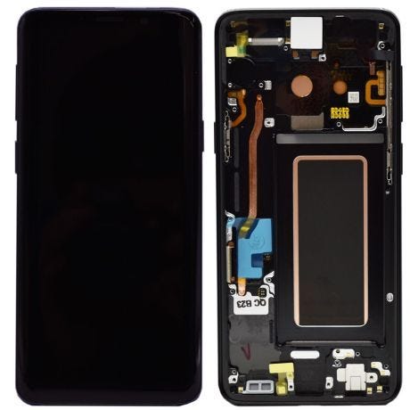 Replacement AMOLED Touch Screen with Chassis for Samsung Galaxy S9 G961