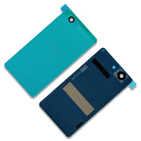 Xperia Z3 Compact Battery Cover Rear Glass Panel Back Green