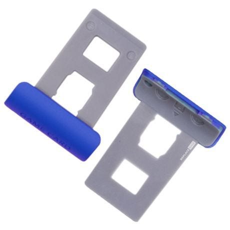 For Nintendo Switch Lite | Game Card Slot Port Cover Replacement | Blue