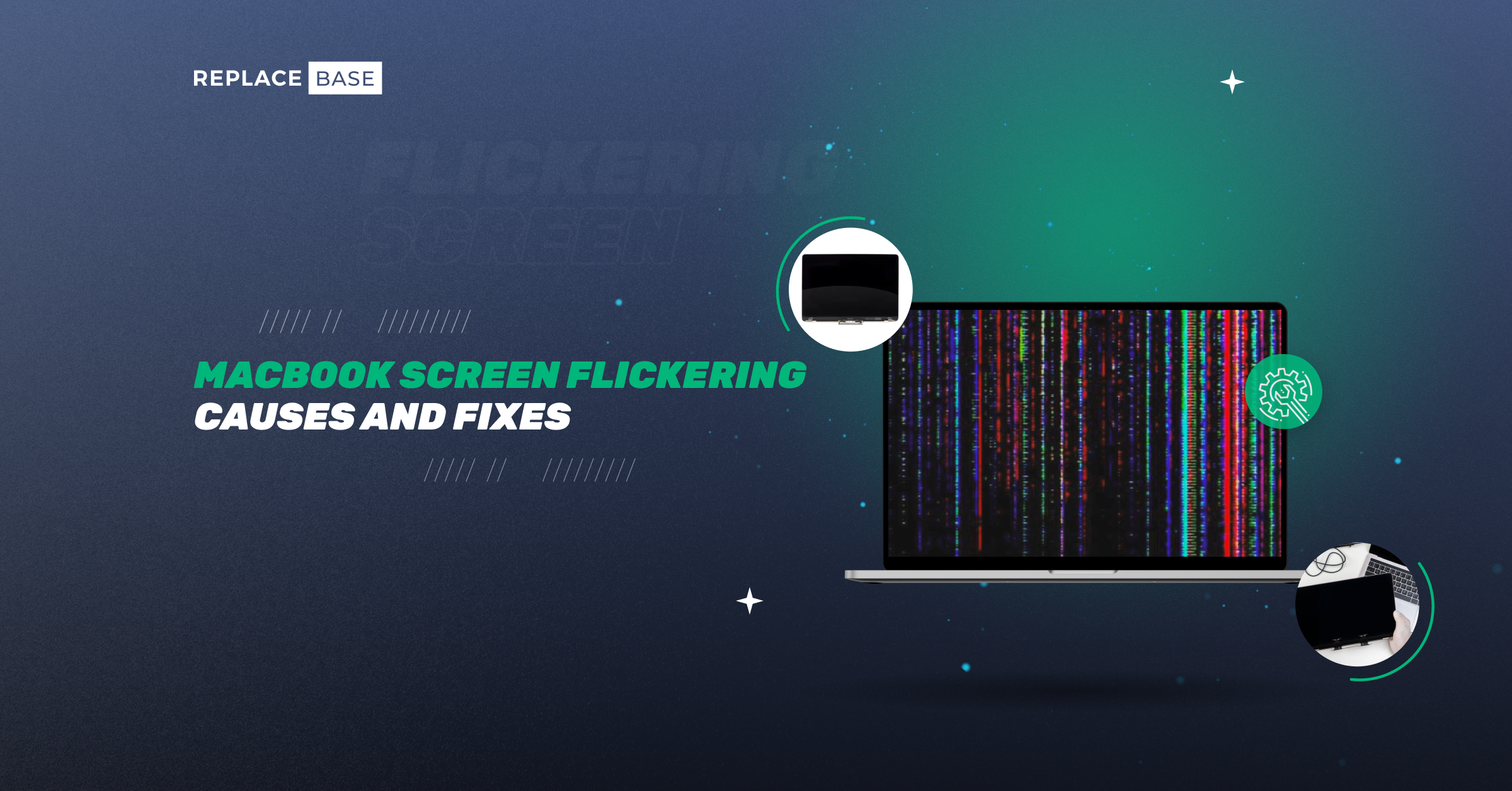 MacBook Screen Flickering? Causes & Fixes | ReplaceBase UK
